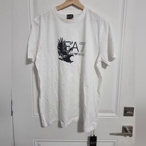 NWT - Emporio Armani Men’s Eagle Logo Print T Shirt - Size XL